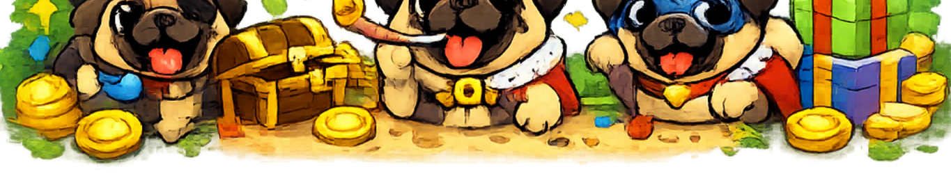 PuggiePrizes mascot pack